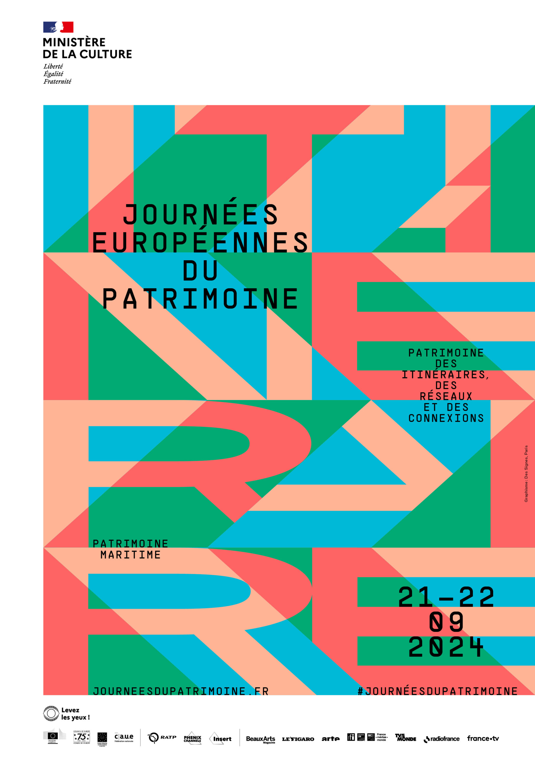 Affiche journées du patrimoine 2024